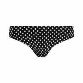 Plavky spodní díl FANTASIE SWIM SANTA MONICA MID RISE BRIEF BLACK & WHITE