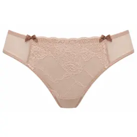 CX9324LNE_COMEXIM BASIC LACE PANTY NUDE