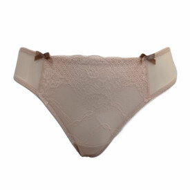 Kalhotky COMEXIM BASIC LACE PANTY NUDE