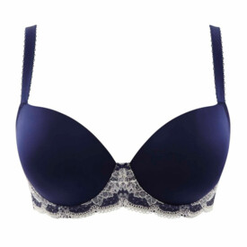 Podprsenka PANACHE CLARA MOULDED SWEETHEART BRA NAVY