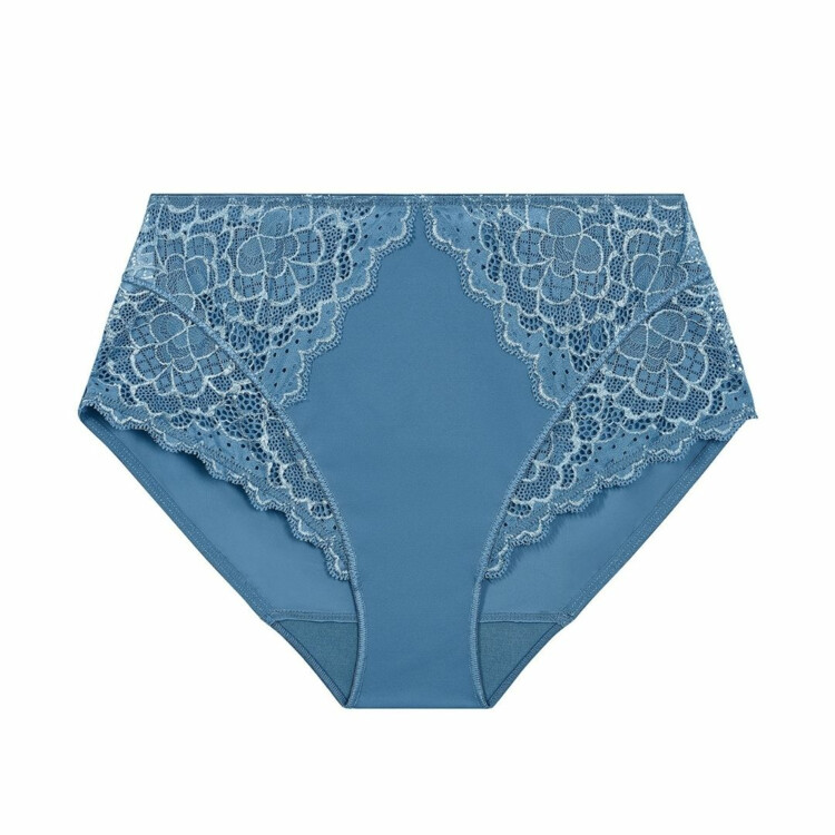 modré retro Kalhotky SIMONE PÉRÈLE DEEP BRIEF DUSK