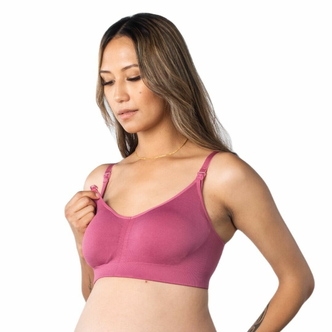 Podprsenka HOTMILK MY NECESSITY NEW LOOK NURSING FULL CUP BRA ROSE ROUGE