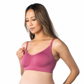 růžová kojicí Podprsenka HOTMILK MY NECESSITY NEW LOOK NURSING REGULAR CUP BRA ROSE ROUGE