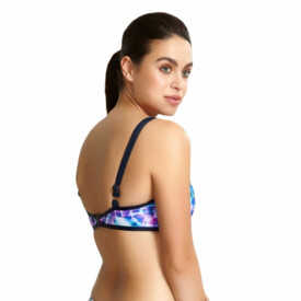 Plavky vrchní díl PANACHE SWIM ASPYN PADDED BALCONNET BIKINI TIE DYE