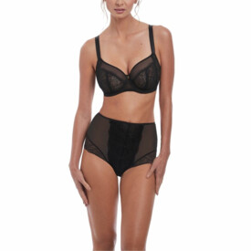 Kalhotky FANTASIE TWILIGHT HIGH WAIST BRIEF BLACK