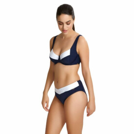 Plavky vrchní díl PANACHE SWIM CATARINA BALCONNET BIKINI MIDNIGHT/WHITE