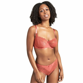 Kalhotky PANACHE IMOGEN BRAZILLIAN BRIEF GARNET ROSE