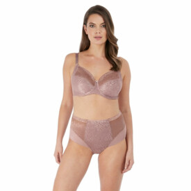 Kalhotky FANTASIE ENVISAGE HIGH WAIST BRIEF TAUPE