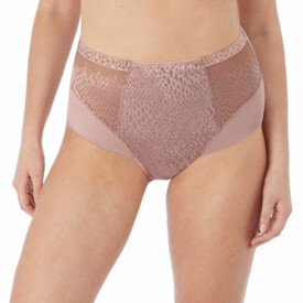 vysoké Kalhotky FANTASIE ENVISAGE HIGH WAIST BRIEF TAUPE