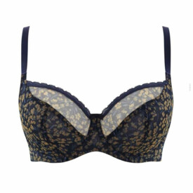 Podprsenka CLEO ZOE BALCONNET BRA NAVY FLORAL