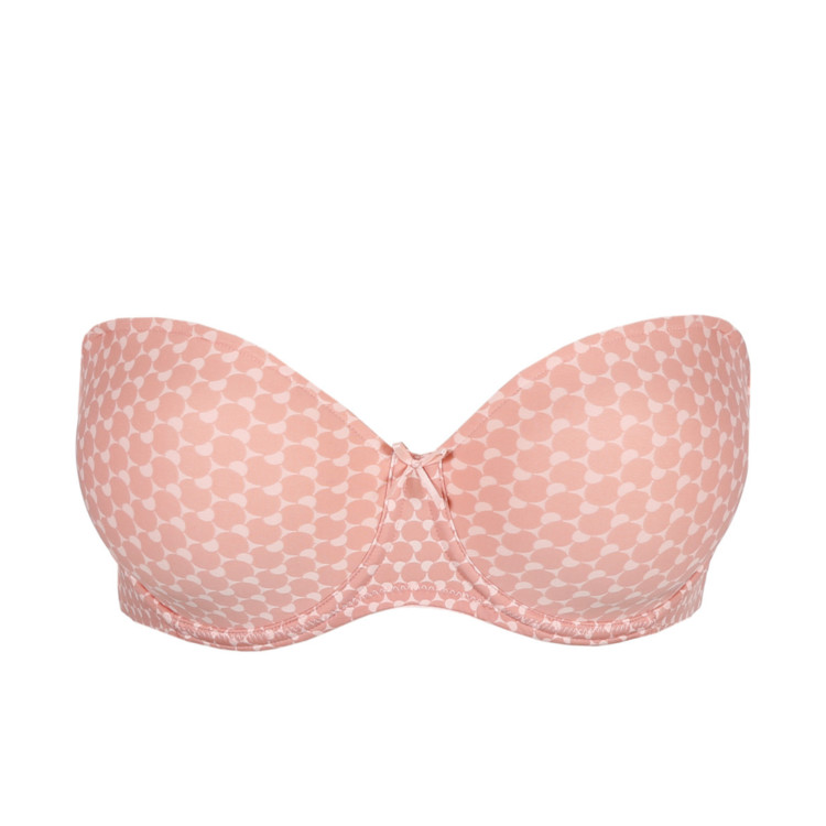 PD0241228PCS Podprsenka PRIMADONNA TWIST HAPPINESS PADDED STRAPLESS PEACHY SKIN