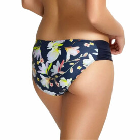 Plavky spodní díl PANACHE SWIM FLORENTINE GATHER PANT NAVY FLORAL