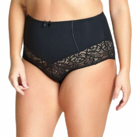 Kalhotky SCULPTRESSE ESTEL HIGH WAIST BRIEF NOIR