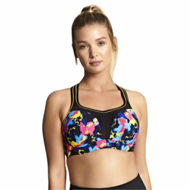 Podprsenka PANACHE SPORTS WIRED BRA ELECTRIC PRINT