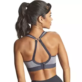 PS7341BCML_PANACHE SPORTS BOUNDLESS NON-WIRED BRA CHARCOAL/MARL