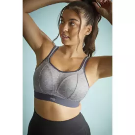 PS7341BCML_PANACHE SPORTS BOUNDLESS NON-WIRED BRA CHARCOAL/MARL