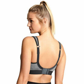 Podprsenka PANACHE SPORTS NON-WIRED BRA CHARCOAL/MARL