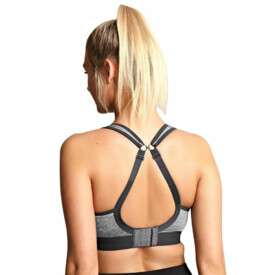 Podprsenka PANACHE SPORTS NON-WIRED BRA CHARCOAL/MARL