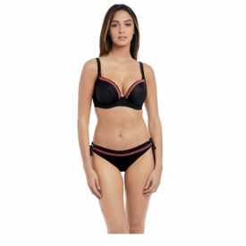 Plavky vrchní díl FREYA SWIM MARIACHI UW DECO MOULDED BIKINY TOP BLACK