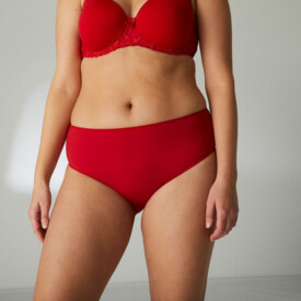 Kalhotky SIMONE PÉRÈLE ANDORA RETRO BRIEFS RUBY PINK