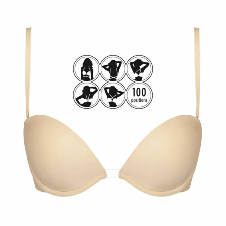 Podprsenka WONDERBRA MULTIWAY PUSH UP BRA NUDE