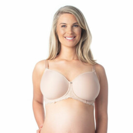 Podprsenka HOTMILK OBSESSION NURSING FULL CUP CONTOUR FLEXI UNDERWIRE BRA NUDE