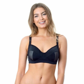 Podprsenka HOTMILK ENLIGHTEN NURSING BRA - FLEXI UNDERWIRE BLACK