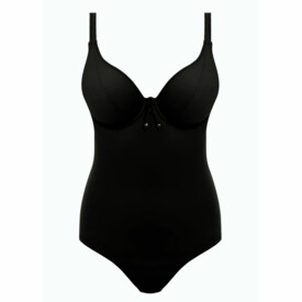 Plavky jednodílné FREYA SWIM REMIX UW PADDED CONVERTIBLE PLUNGE SUIT BLACK