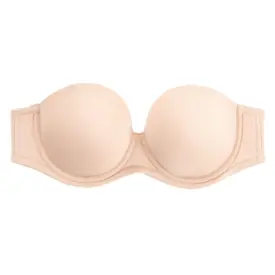 bezramínková tělová Podprsenka WACOAL RED CARPET STRAPLESS UNDERWIRE BRA NUDE