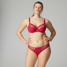 Kalhotky SIMONE PÉRÈLE DELICE BRIEF CRANBERRY