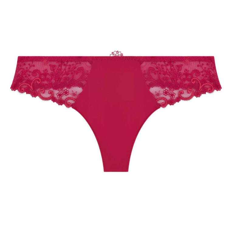 tanga Kalhotky SIMONE PÉRÈLE DELICE THONG CRANBERRY