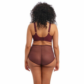 Podprsenka ELOMI CHARLEY UW PLUNGE BRA AUBERGINE