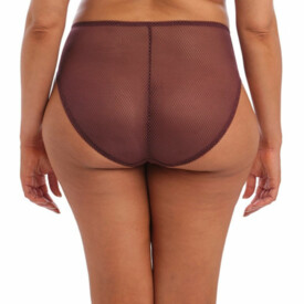 Kalhotky ELOMI CHARLEY HIGH LEG BRIEF AUBERGINE