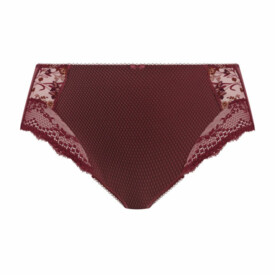 Kalhotky ELOMI CHARLEY FULL BRIEF AUBERGINE