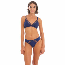 Braletka WACOAL LISSE NON WIRED BRA INDIGO BLUE