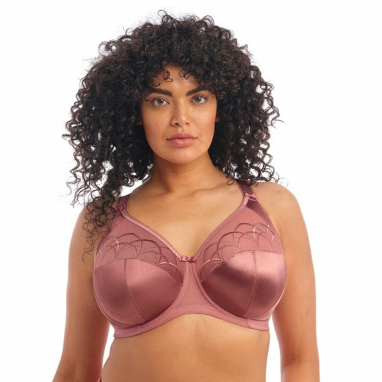 Podprsenka ELOMI CATE UW FULLCUP BANDED BRA ROSEWOOD