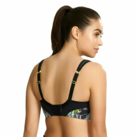 Podprsenka PANACHE SPORTS NON-WIRED BRA NEON REPTILE