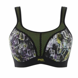 Podprsenka PANACHE SPORTS NON-WIRED BRA NEON REPTILE