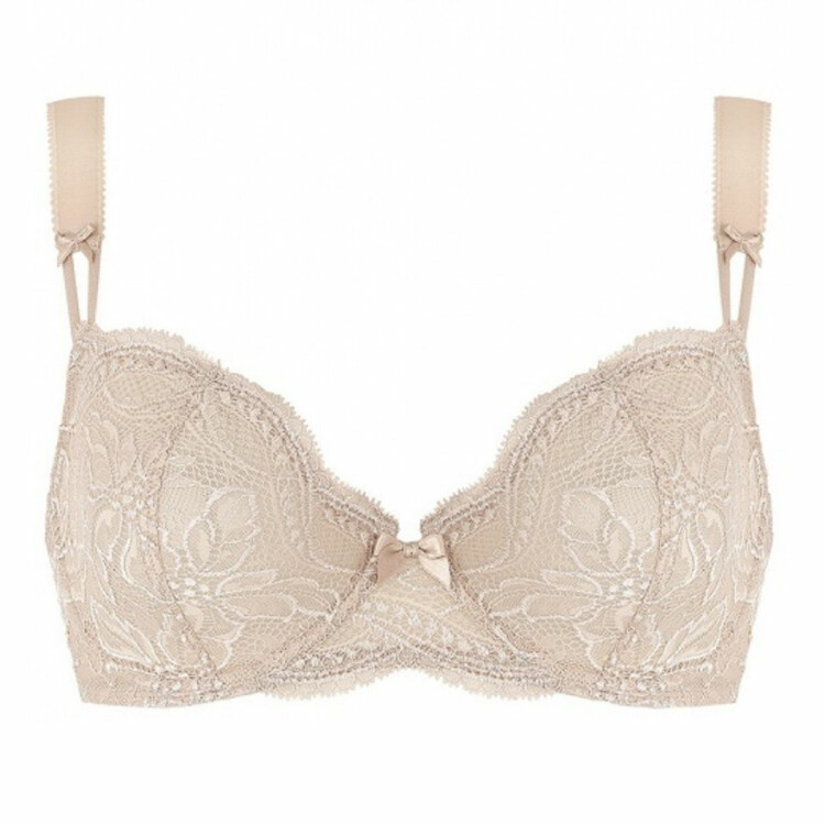 Podprsenka SIMONE PÉRÈLE EDEN FULLER HALF CUP BRA PEAU ROSÉE