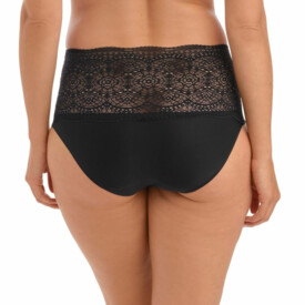 Kalhotky FANTASIE LACE EASE INVISIBLE STRETCH FULL BRIEF BLACK