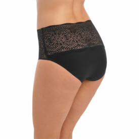 Kalhotky FANTASIE LACE EASE INVISIBLE STRETCH FULL BRIEF BLACK