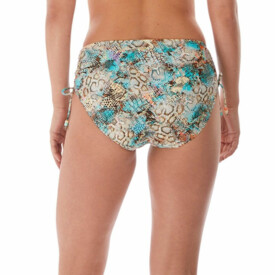 Plavky spodní díl FANTASIE SWIM MANILA MID RISE ADJUSTABLE LEF BRIEF ICED AQUA