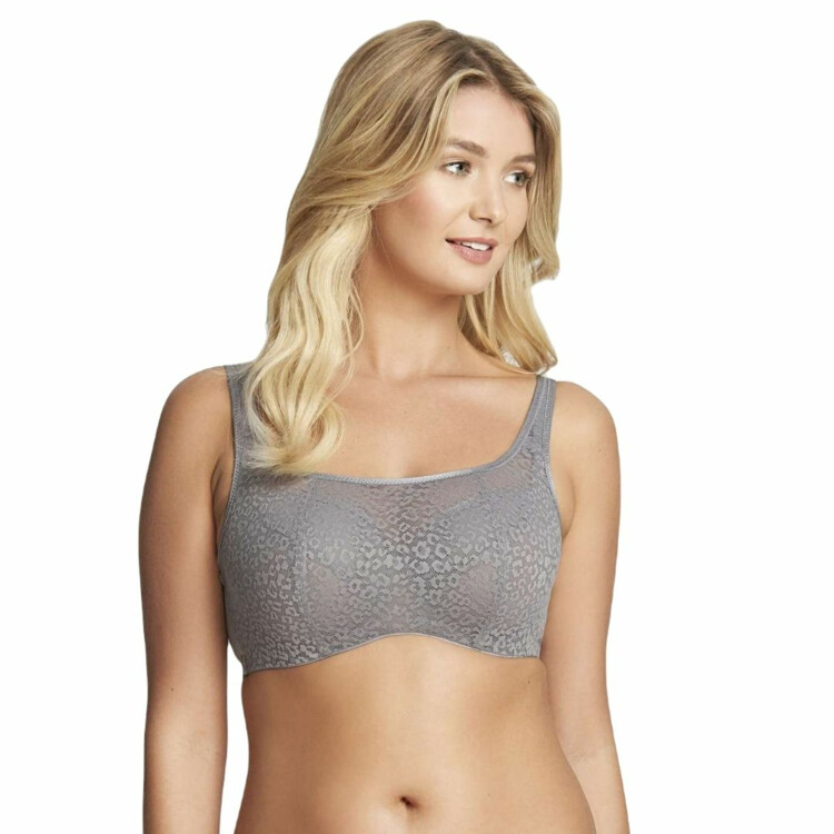 Podprsenka CLEO SOFIA DARE CROP TOP BALCONNET BRA FROST GREY