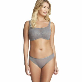 Podprsenka CLEO SOFIA DARE CROP TOP BALCONNET BRA FROST GREY