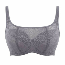 Podprsenka CLEO SOFIA DARE CROP TOP BALCONNET BRA FROST GREY