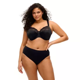 EL4111BLK_ELOMI MORGAN UW BANDED STRETCH BRA BLACK