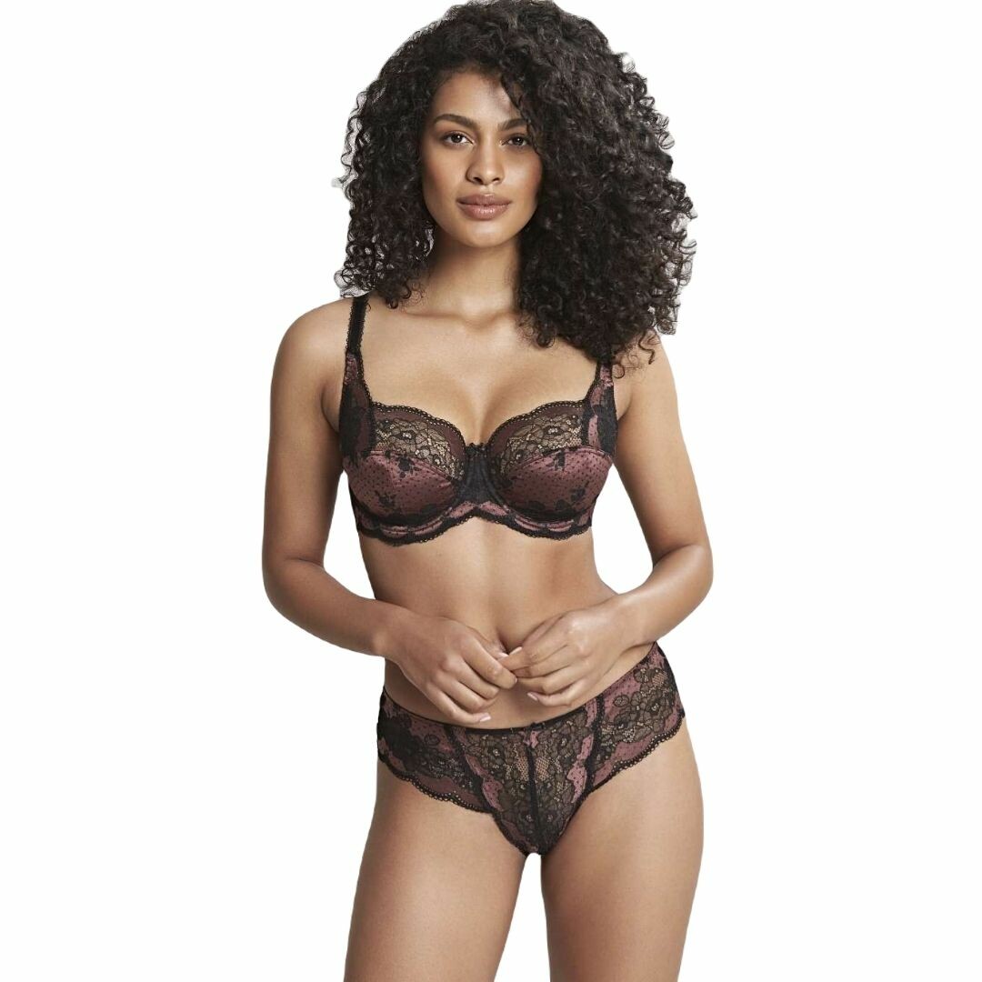 Podprsenka PANACHE CLARA FULLCUP BRA BLACK/FIG