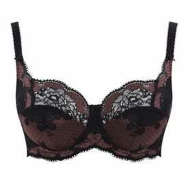 Podprsenka PANACHE CLARA FULLCUP BRA BLACK/FIG