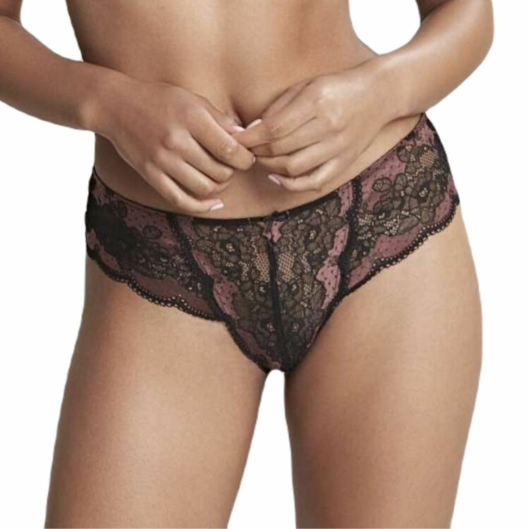 Kalhotky PANACHE CLARA BRIEF BLACK/FIG