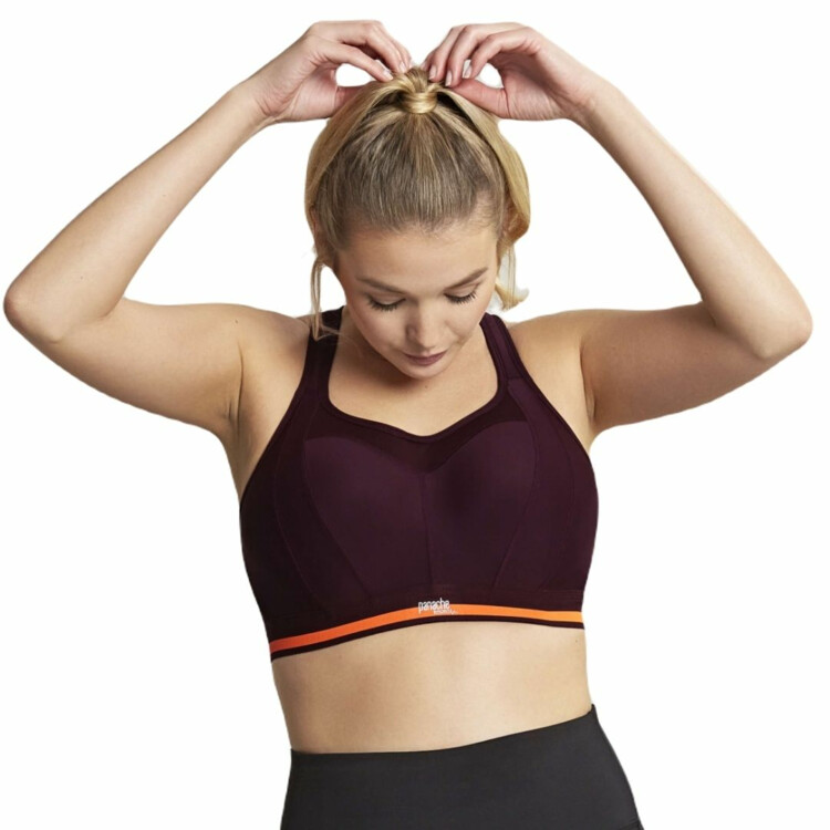 Podprsenka PANACHE SPORTS NON WIRED RACER BRA MULBERRY